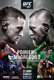 UFC 257: Poirier vs McGregor 2 fr